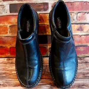 Eastland Amore women's black leather shoes size 11M